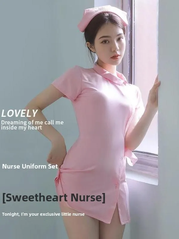 

Милая медсестра-сестра Pure Desire Sle Dr Косплей orm Set loween Сексуальный интернет-браястеры Костюм ort Sve Нейлон...