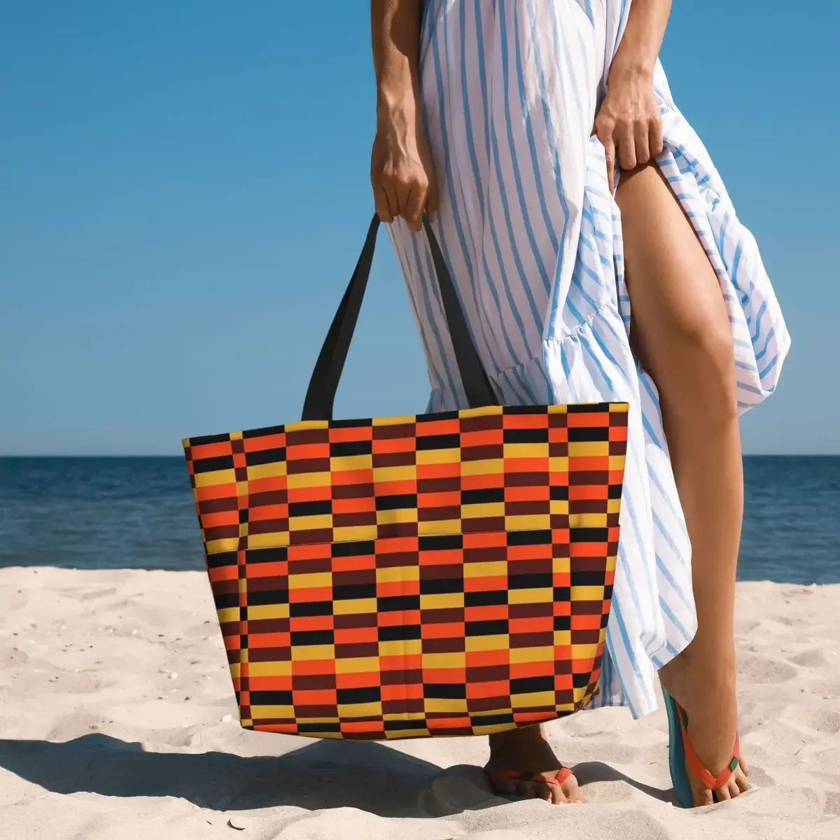 London Underground Train Seat Cover Beach Tote Bag Sport Gym Yoga Duffle Large Tote Bag Women Travel Bag Fitness bag
