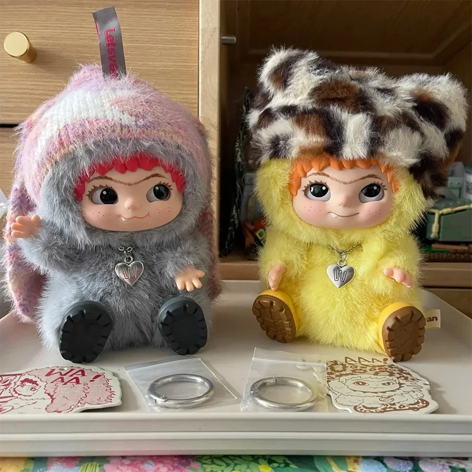 ตุ๊กตาอนิเมะ Wakuku Fuzzvtrenpy แบบกล่องสุ่ม ซีรีส์ Funparty ของตกแต่งกระเป๋าสุดฮิต ของขวัญเซอร์ไพรส์สุดล้ำ