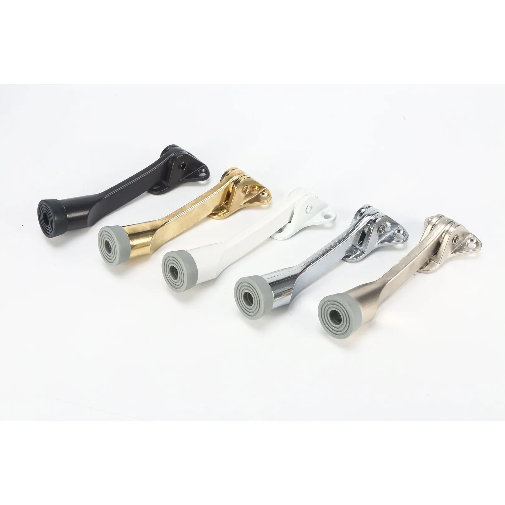 

1pcs Magnetic Door Stopper Brushed Door Holder Catcher Rubber Buffer Wall Floor Mounted Stopper Home Door Holder