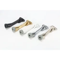 1pcs Magnetic Door Stopper Brushed Door Holder Catcher Rubber Buffer Wall Floor Mounted Stopper Home Door Holder