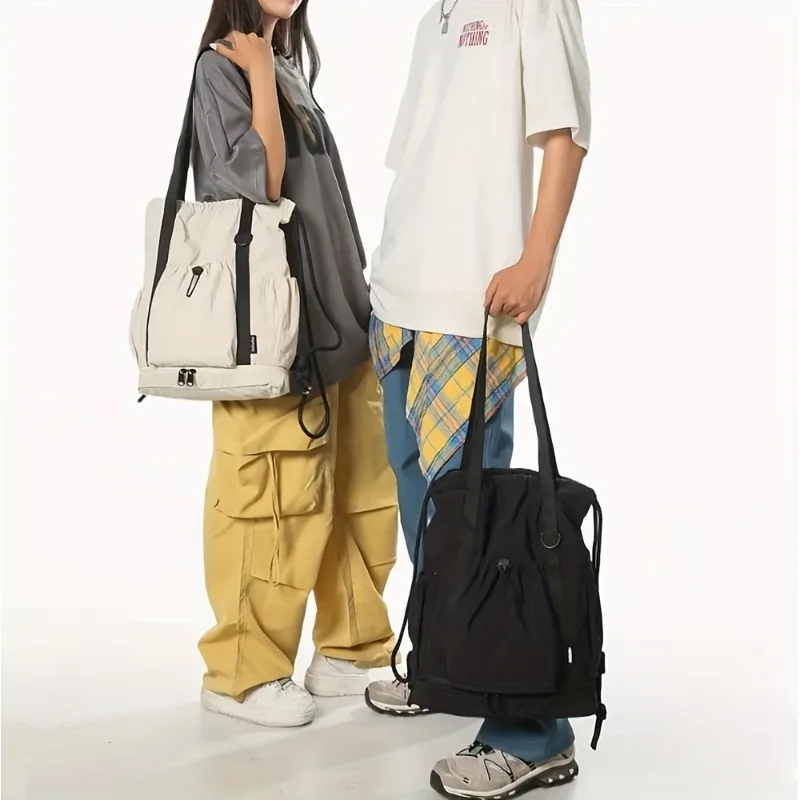 

Unisex Backpack with Adjustable Drawstring Closure, Lightweight Sports Travel Bags, Hand Wash Dry Clean, Backpack for Travel