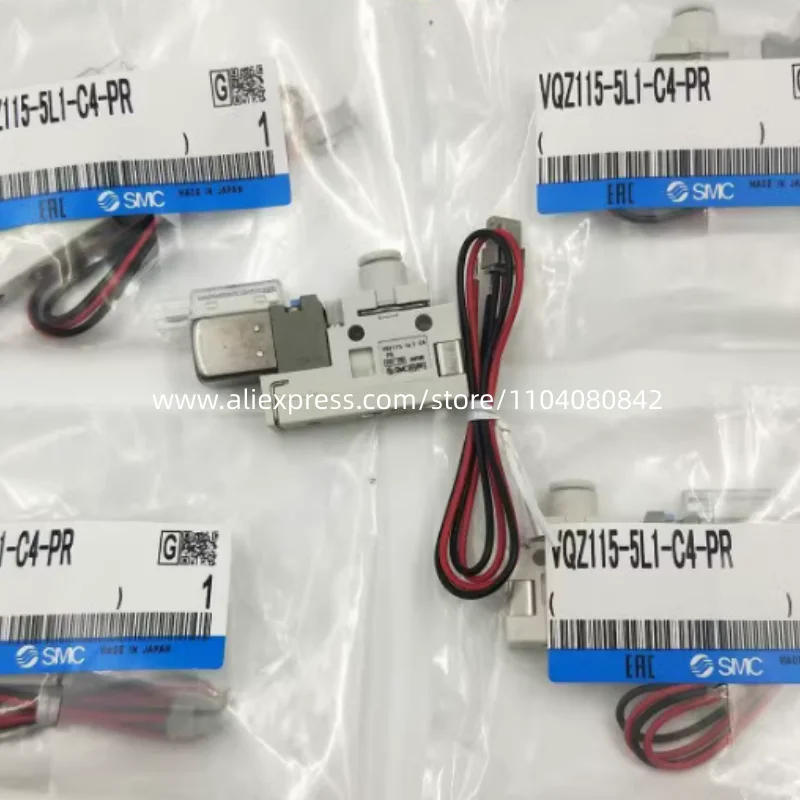 New SMC Solenoid valve VQZ115-5L1-C4 VQZ115-5G1-C4 VQZ115R-5MO-C4 VQZ115R-5MO-C6 VQZ115R-5M-C4 VQZ115R-5M-C6 VQZ115-5G1-C6