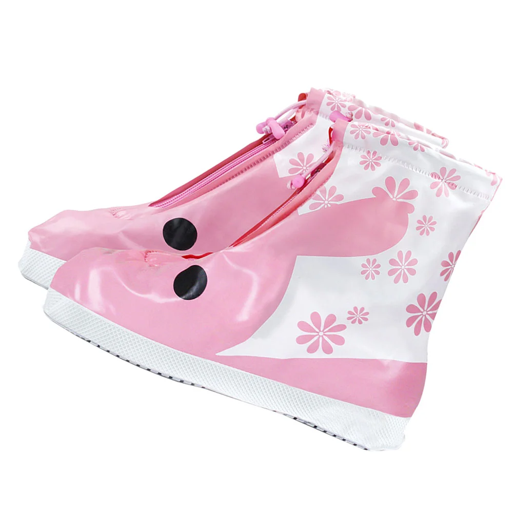 

Rain Boot Cover Child Girls Boots Shoe Covers for Kids Gear Overshoes Waterproof