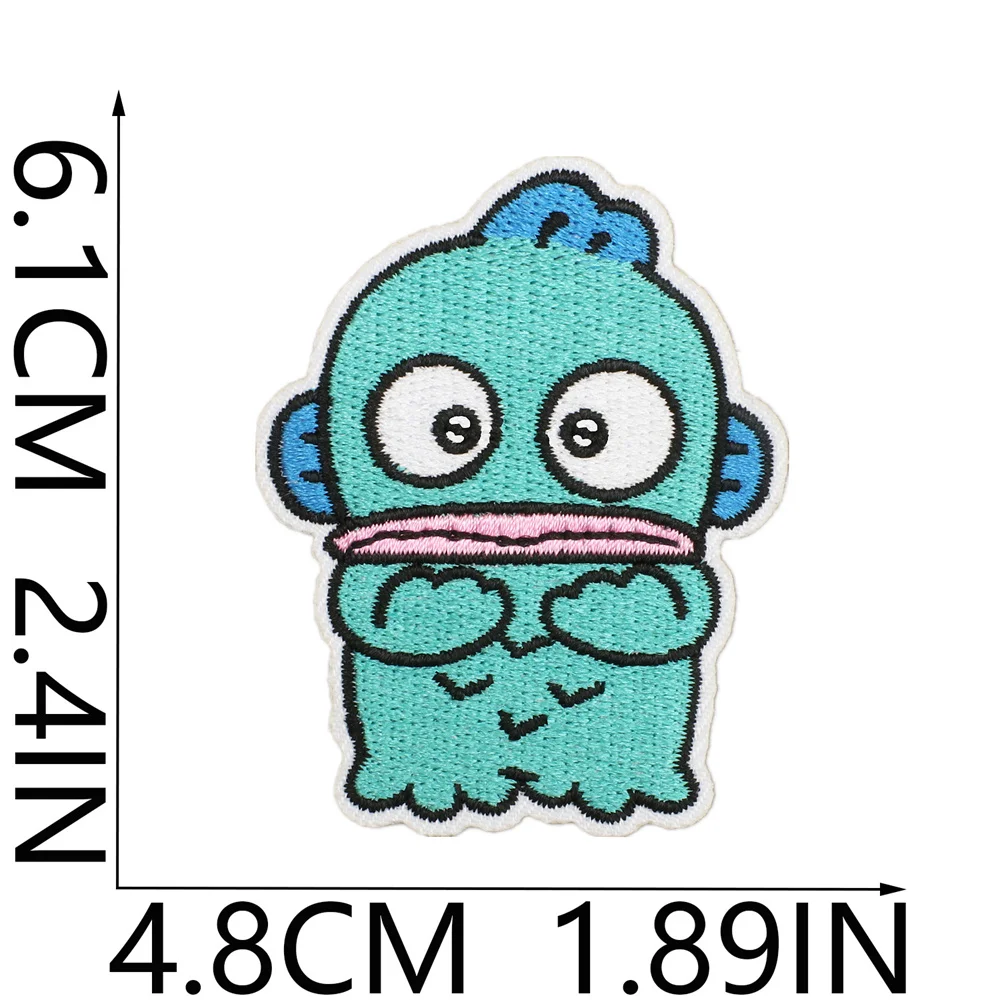 New Hello Kitty Melody Patch Iron On Embroidered For Clothing Cartoon Anime Patches For Kid Clothes view 4