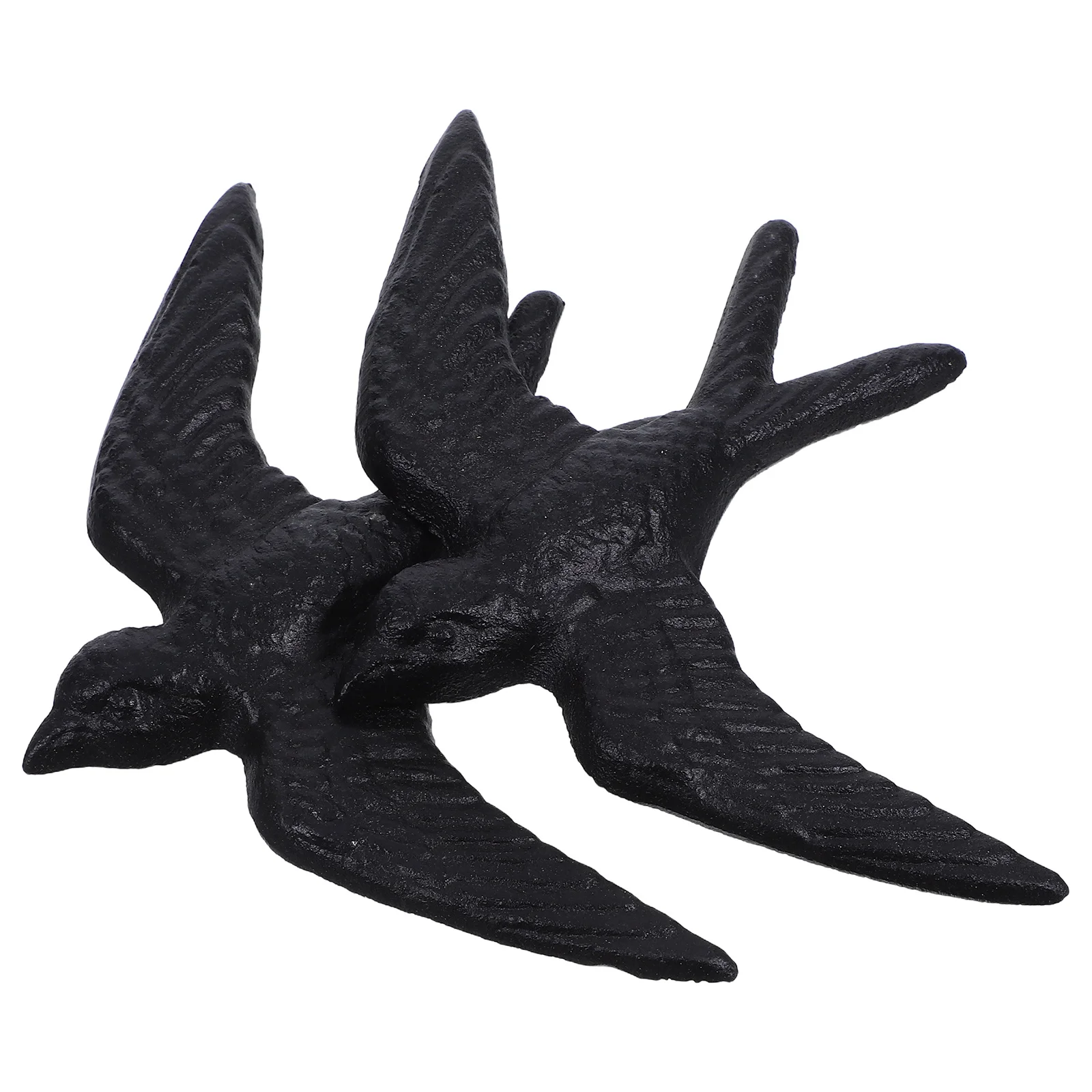 

2Pcs Cast Iron Swallow Wall Metal Decor Rustic Farmhouse Style Living Room Bedroom Garden Cafe Decoration