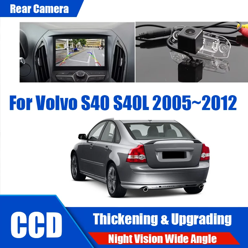 

Car Reverse Rear View Camera For Volvo S40 S40L 2005~2012 CCD Full HD Night Vision Backup Parking Camera Thickening & Upgrading