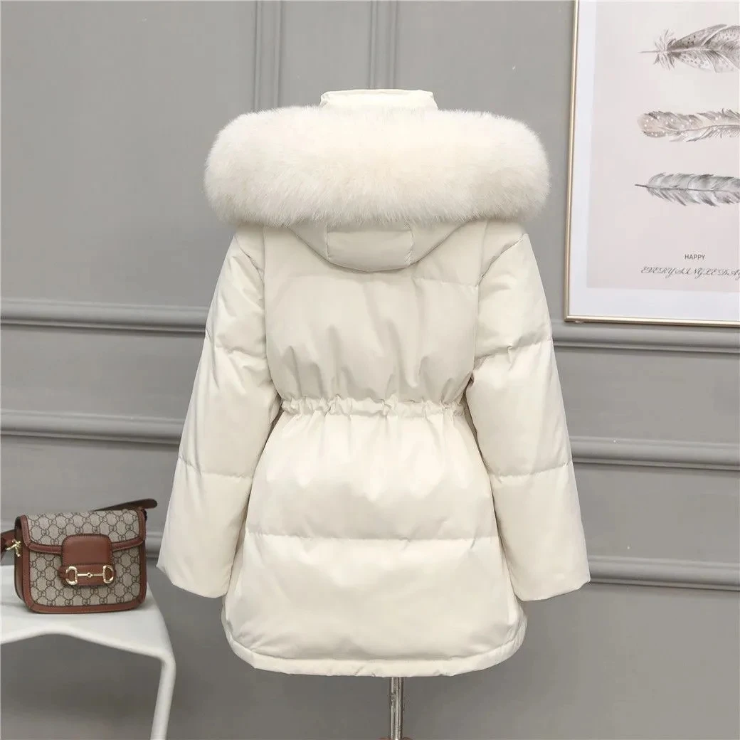 2025 novo inverno para baixo jaqueta acolchoada feminina coreano quente engrossar feminino algodão-acolchoado jaqueta inverno grandes bolsos grosso acolchoado jacke