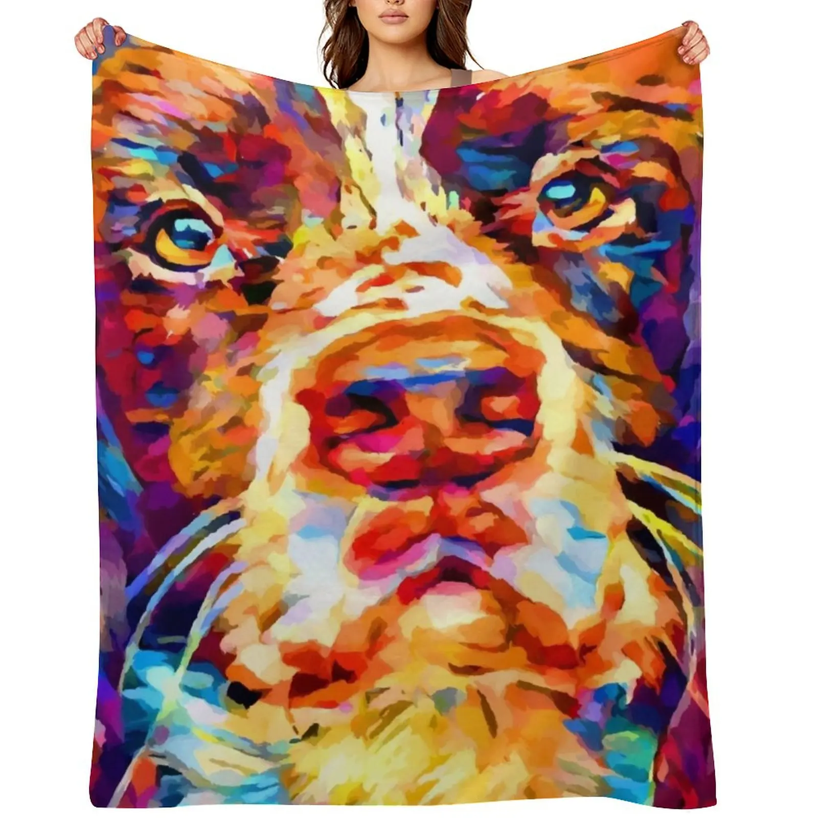 

English Springer Spaniel 2 Throw Blanket Winter beds For Baby Vintage Hair Blankets