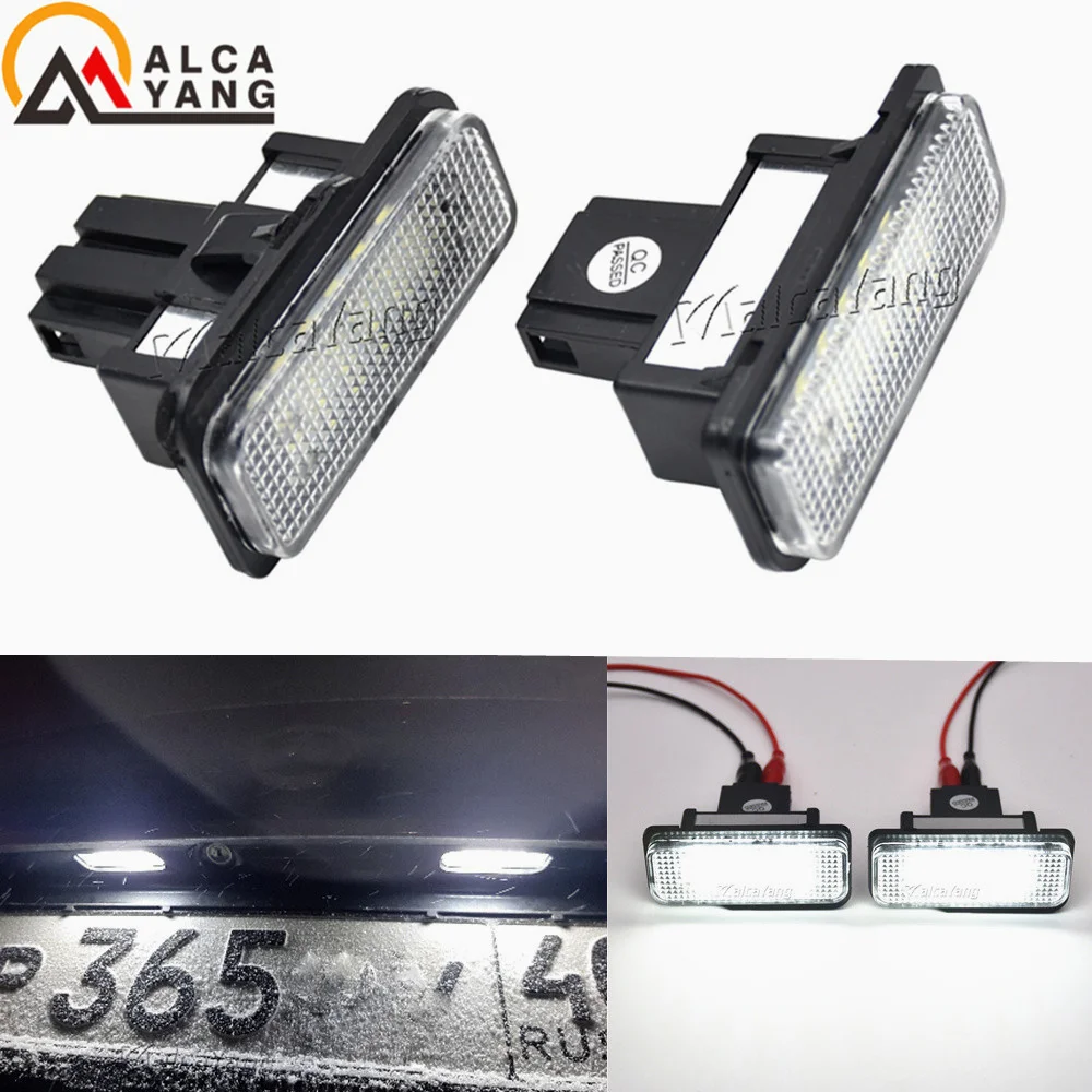 

LED CANBUS No Error License Plate Light Base Bulb for Mercedes-Benz W203 5D W211 4D W219 R171 2D Car Number Plate Lamp White