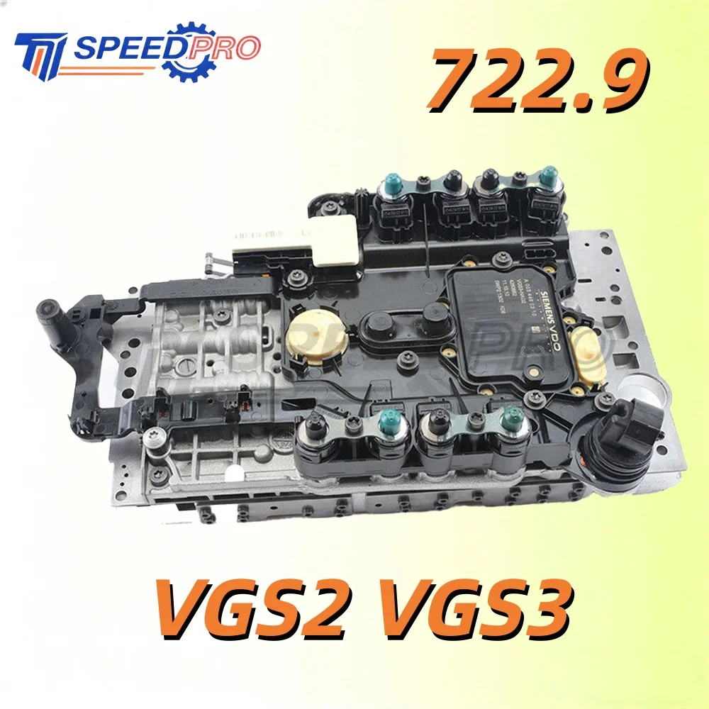 Unidad mecatrónica 722.9 de programación gratuita para Mercedes con transmisión de 7 velocidades, cuerpo de válvulas integrado y conjunto TCU