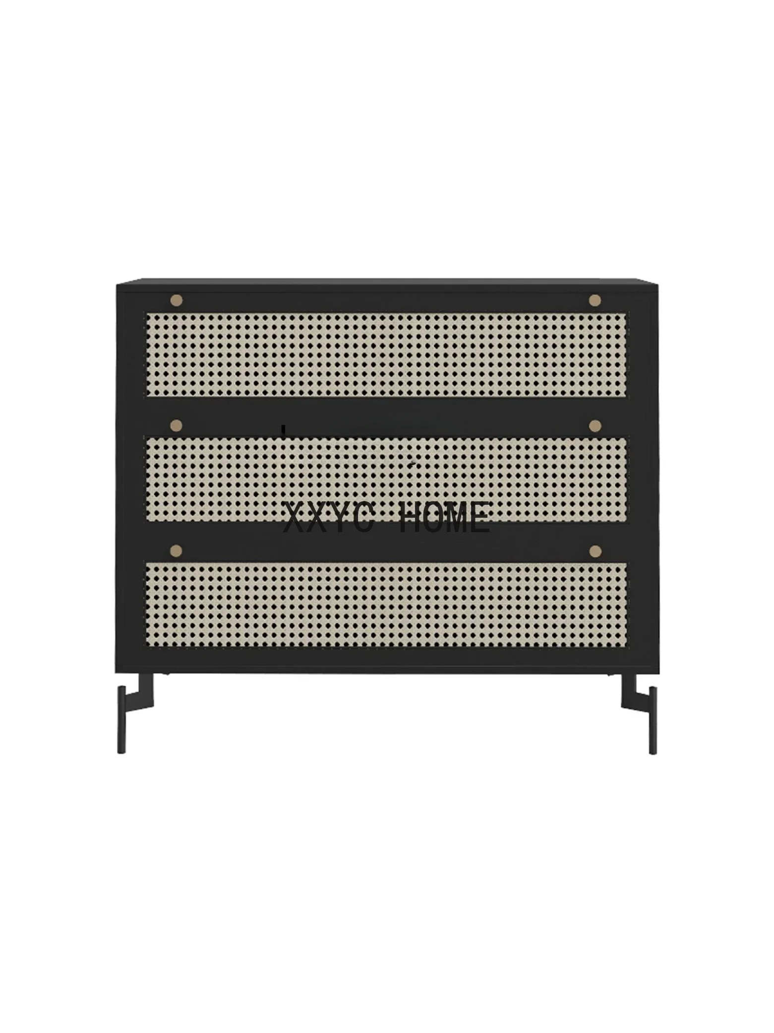 

Многофункциональный комод-тумба в ретро-стиле из ротанга