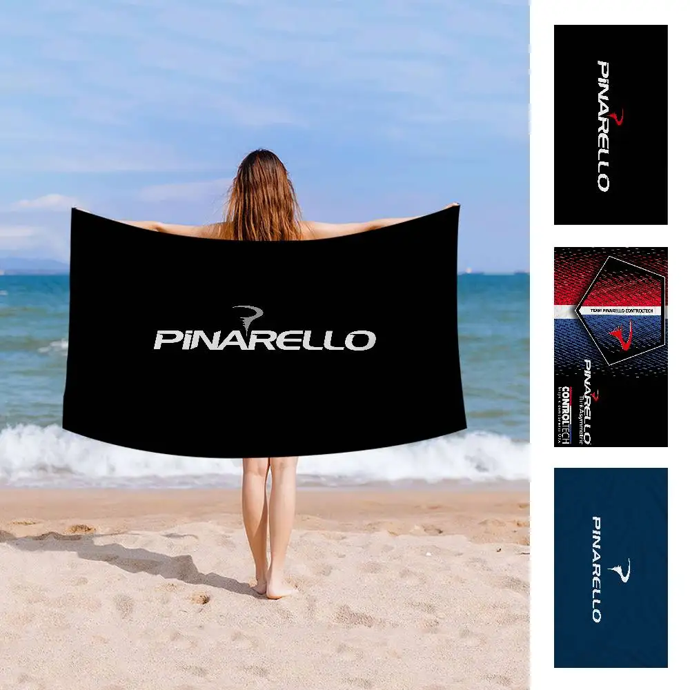 

P-Pinarellos Microfiber Blanket Quick Drying Beach Towels Oversized Printing Super Absorbent Pool Towel Blanket