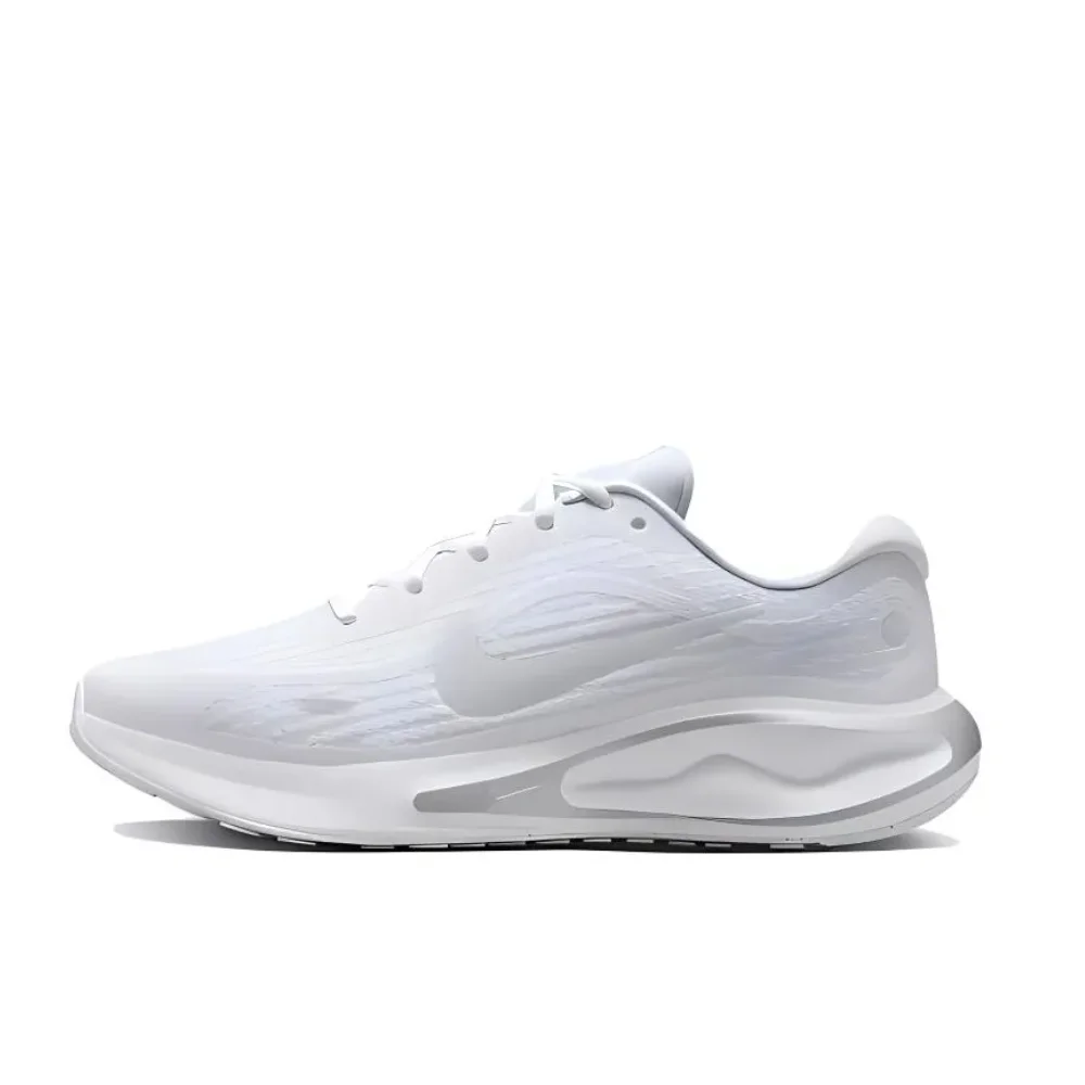 Nike New Listing Journey Run Men's and Women's Comfortable Low Top Running Shoes Cushioning Anti-slip Sneakers white