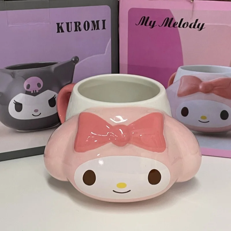 

Sanrio My Melody Pochacco Cinnamoroll Cute Mug Cartoon Characters Children'S Ceramic Water Cup Household Cups Desktop Decoration