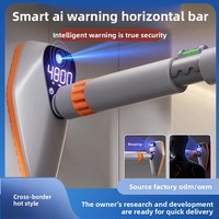 Smart Warning, Telescopic Doorway Pull-Up Bar, Non-Slip Chin-Up Bar, Fitness Equipment, Adjustable, Home Gym, Strength Training