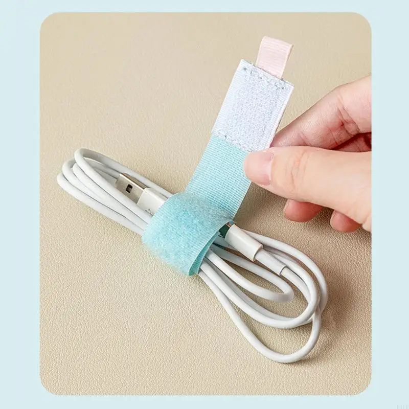 E1PF Colorful Cartoon Nylon Cable Tie Practical Cable Strap For Cord Organization