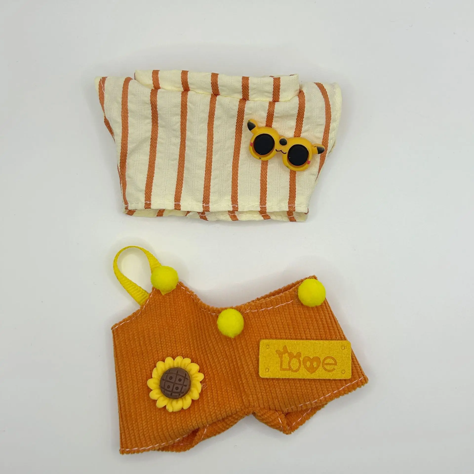 ملابس Labubu الجديدة الأكثر مبيعًا لعام 2025 ملابس إبداعية لطيفة على طراز عباد الشمس مع أحذية هدايا عصرية مخصصة #6