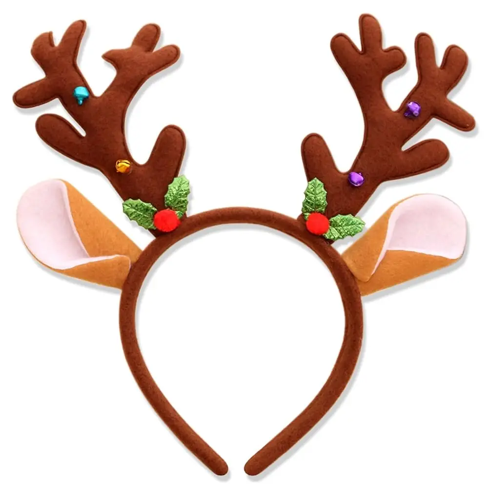 

Free Shipping - Christmas Headband Reindeer Antlers Headbands Christmas Hair Bands for Women Holiday Party Cosplay