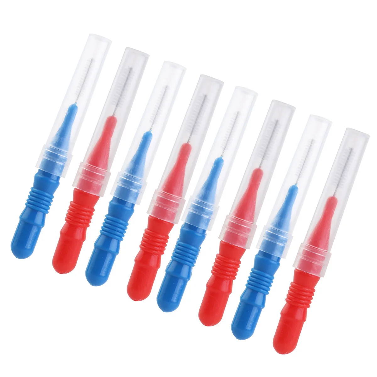 

30Pcs Interdental Toothpick Brush Oral Care Tool Comfortable Grip Food Debris Remover for Deep Cleaning Between Teeth