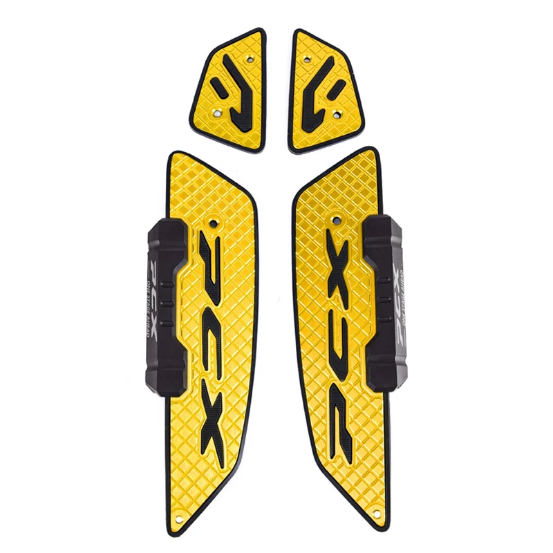 

Modified Footpads Pedal For 2025 Honda PCX160 PCX125 Motorcycle Skid Proof Aluminum Alloy Footrest Gold