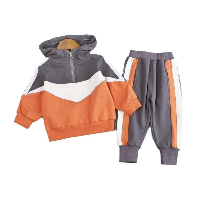 

New Spring Autumn Fashion Baby Clothes Suit Children Boys Hoodies Pants 2Pcs/sets Toddler Costume Infant Outfits Kids Tracksuits