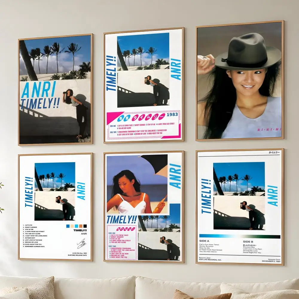 A-Anri T-Timely Poster Waterproof HD Modern Peel And Stick Wall Decor For Bedroom Living Room Dorm Office Kitchen