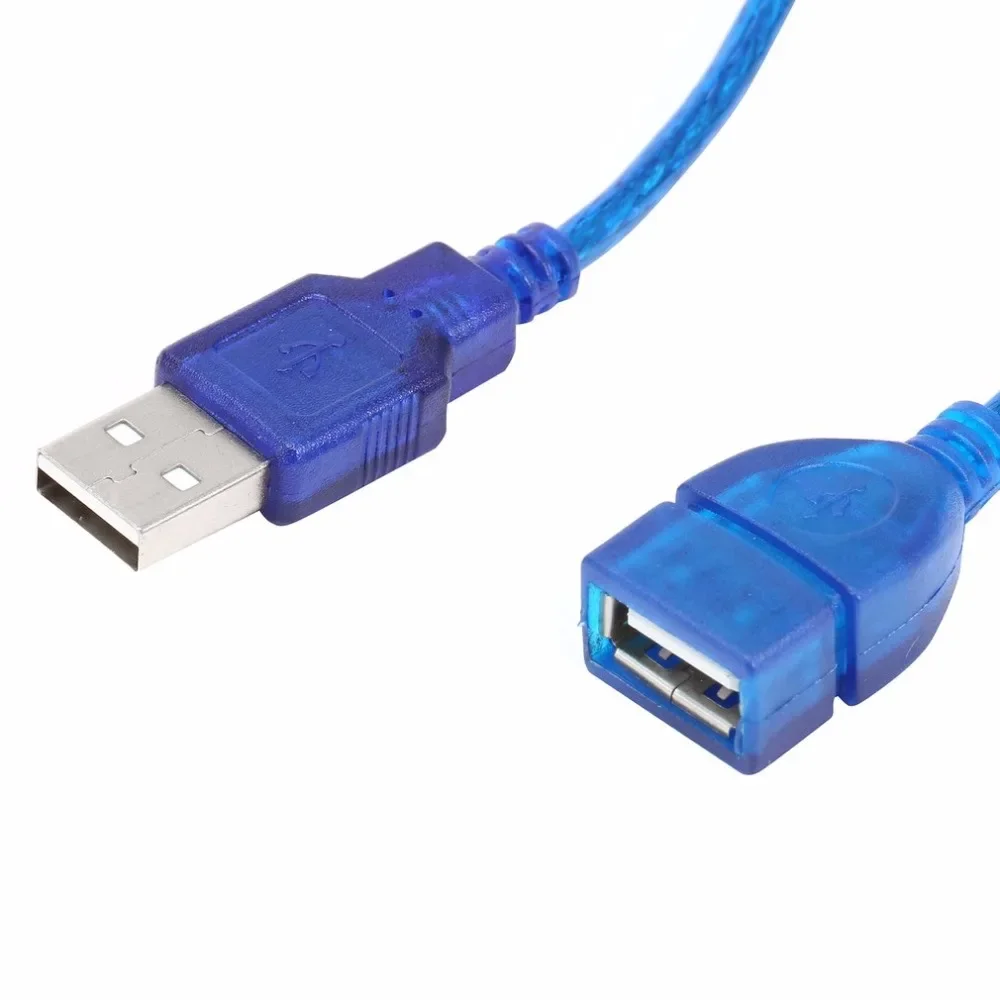 1/1.5/2/3M Anti-Interference USB 2.0 Extension Cable USB 2.0 Male To USB 2.0 Female Extension Data Sync Cord Cable