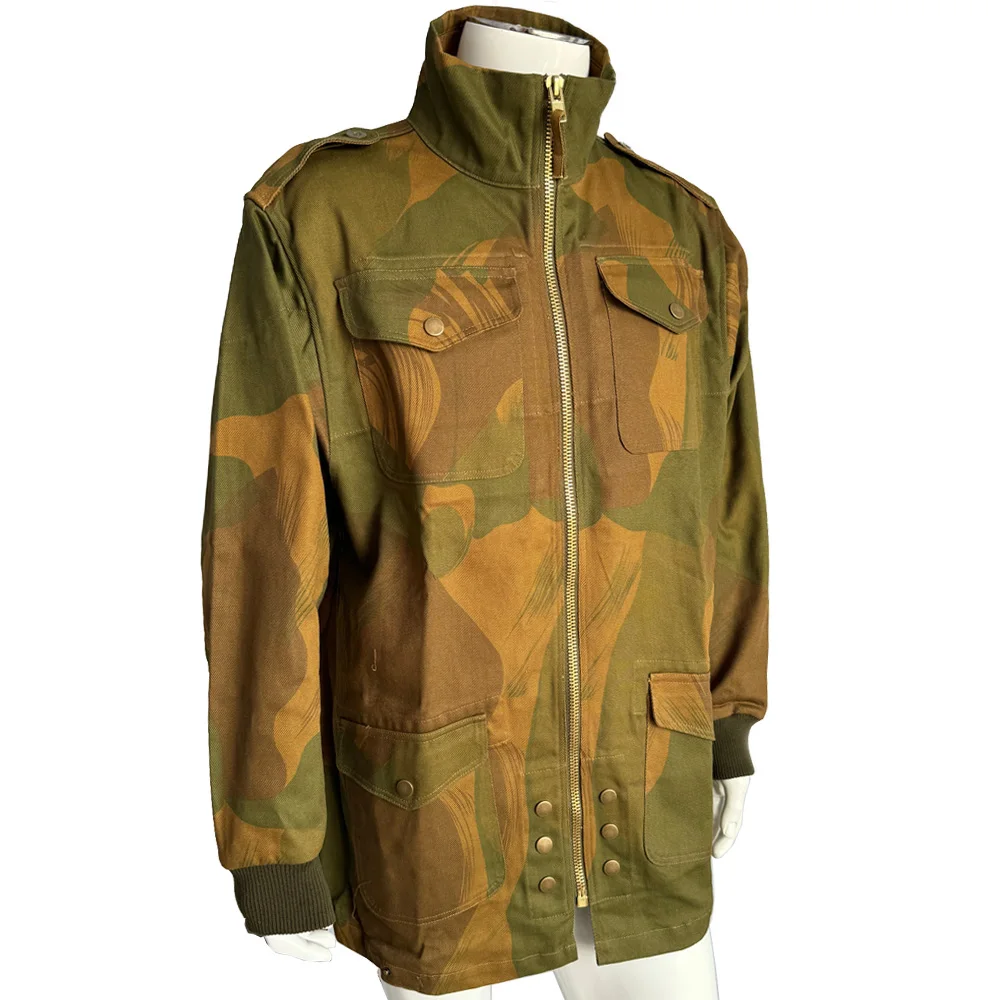 Denison Smock UK Army Retro WW2 Uniform Windbreaker Camo Jacket Outdoor Cloth Waterproof High Quality