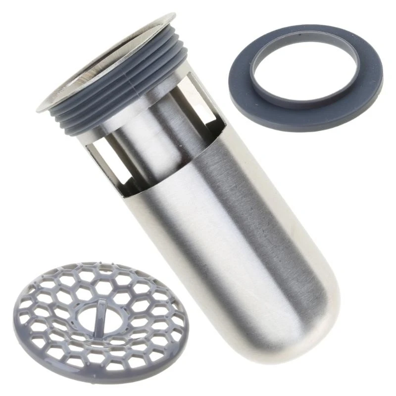  Shower Drain Stopper Deodorizer Stainless Floor Drain Seal for Bathroom Floor