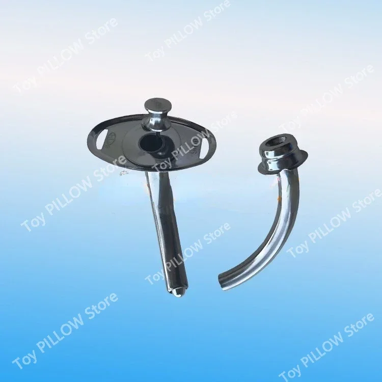 Vitality Tracheostomy Full Larynx Metal Cannula Titanium Alloy Tracheal Cannula Half Larynx Medical Tracheotomy Intubation.