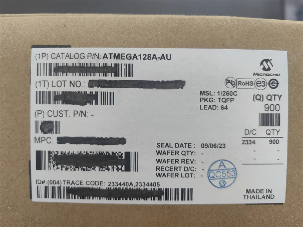 ATMEGA128A-AU En stock