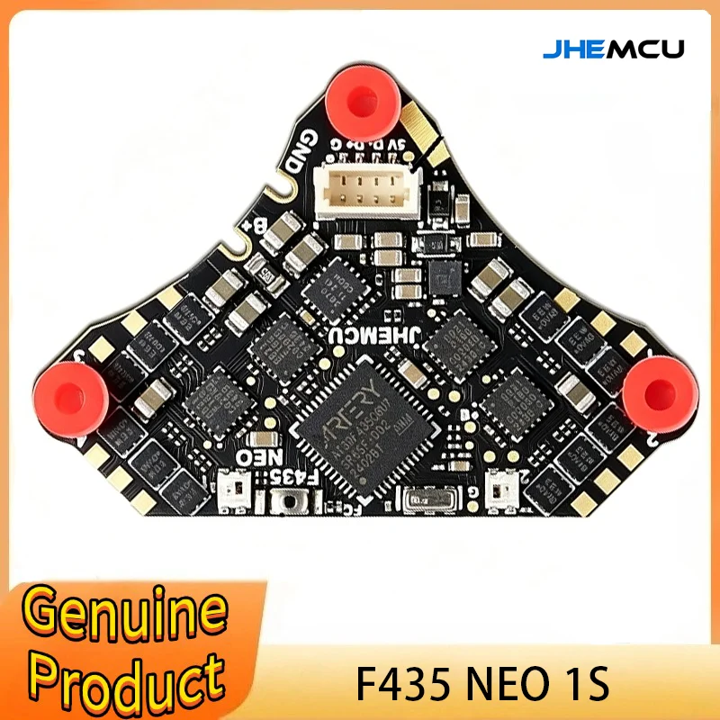 JHEMCU F435 NEO 1S AIO ICM42688P Blackbox 16MB with 4-in-1 Integrated 5A ESC Dshot300 External TYPE-C Boardfor RC FPV Drone