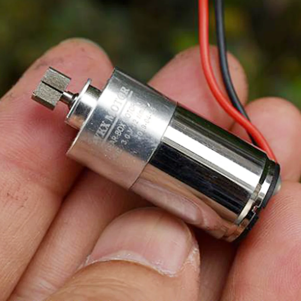 DC 3V-6V 16MM Precision Gear Motor DC 3V 5V 6V Slow Speed 42RPM-83RPM Gearbox Coreless Motor Reducer Motor Mute