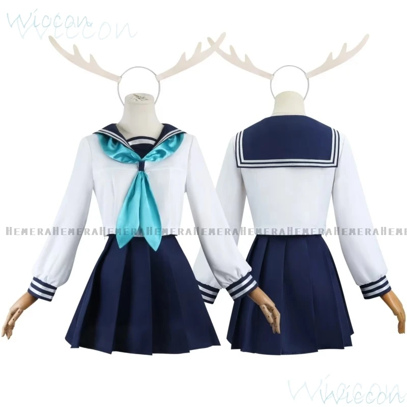 Disfraz de My Deer Friend Nokotan para mujer, traje Sexy de Halloween para mujer, trajes de Cosplay de Anime, Shikanoko Noko para hombre