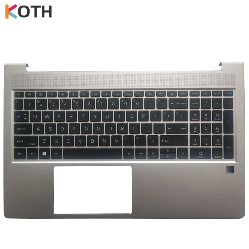 

New FOR HP ProBook 450 G8 455 G8 M21742-001 Palmrest Backlit US Keyboard