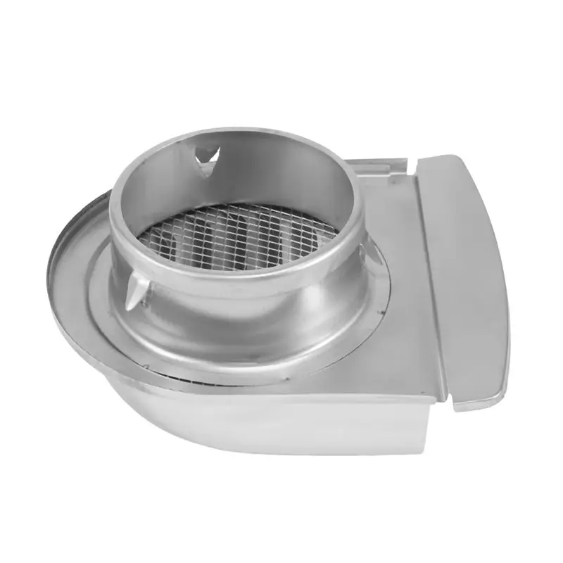 AS60-Waterproof Stainless Steel Vent Vent Hood Anti-Corrosion Exhaust Extractor For Wall Air Outlet Cover