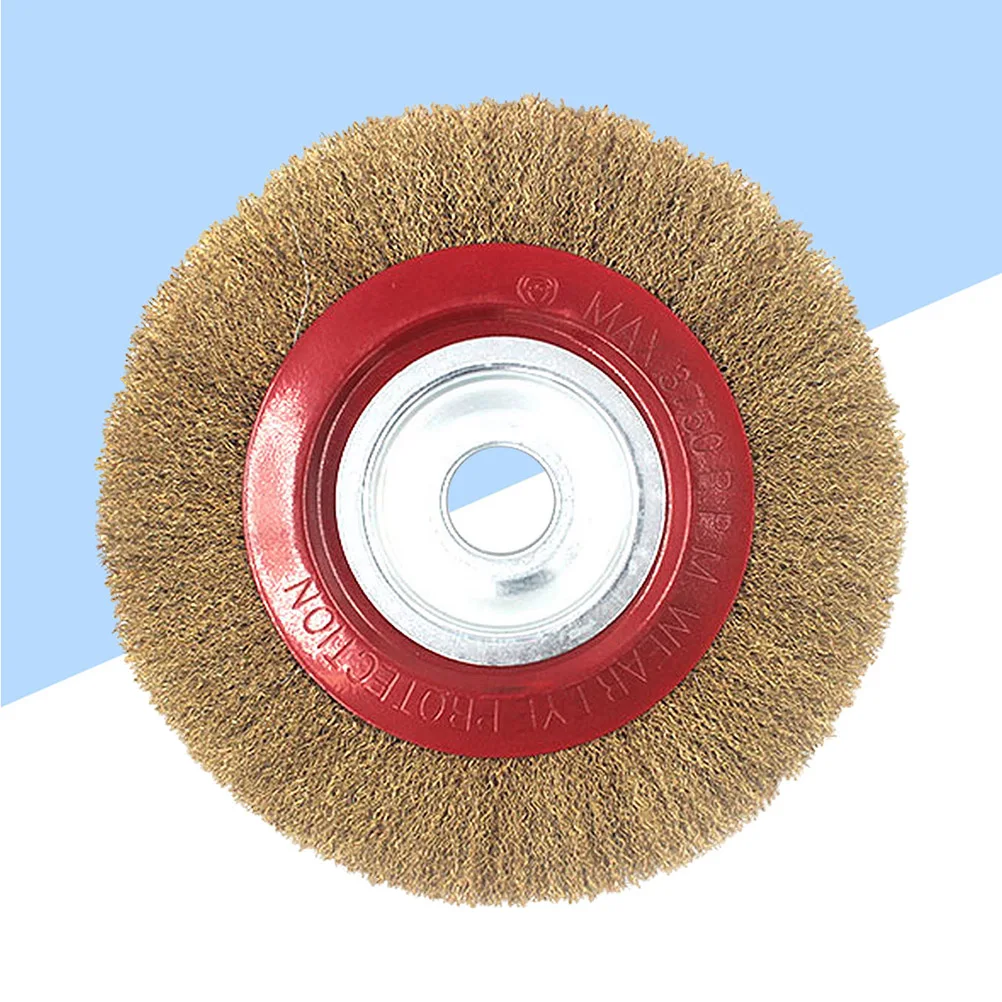 

6 Inch Wire Brush Polishing Wheel Tools Cleaning Steel for Rotary Angle Grinder