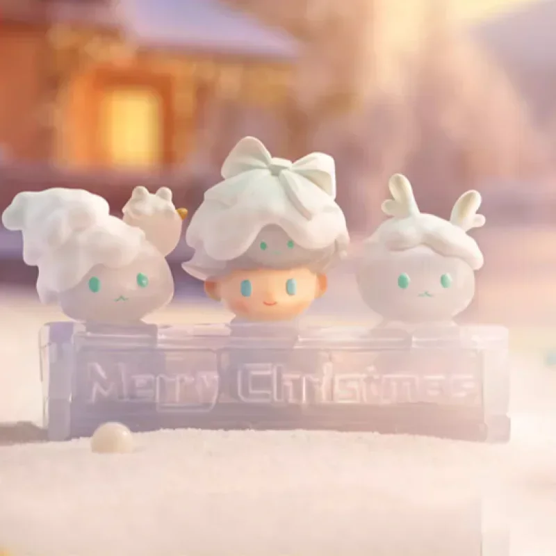 

POP MART Dimoo Letters From Snowman Series Blind Box Anime Action Figure Guess Bag Ornament Figurines Home Ornaments Collection