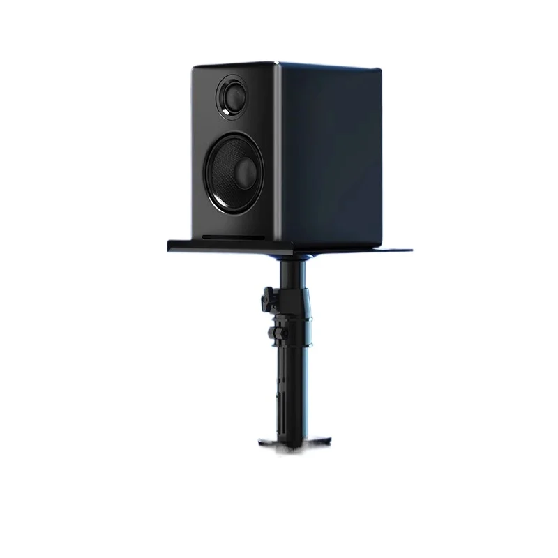 audio stand, desktop liftable speaker base, home recording shelf
