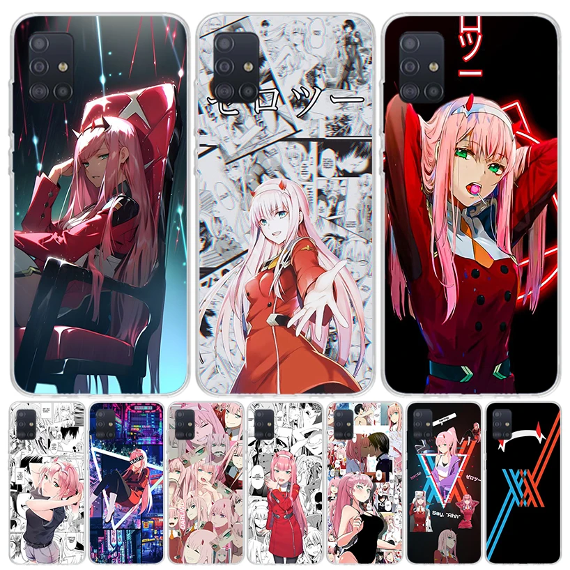 Darling In The FranXX Anime Case Phone Cover for Samsung Galaxy A51 A41 A31 A21S A21 A71 A50S A40 A30S A20E A10 A70 A6 A7 A8 A9