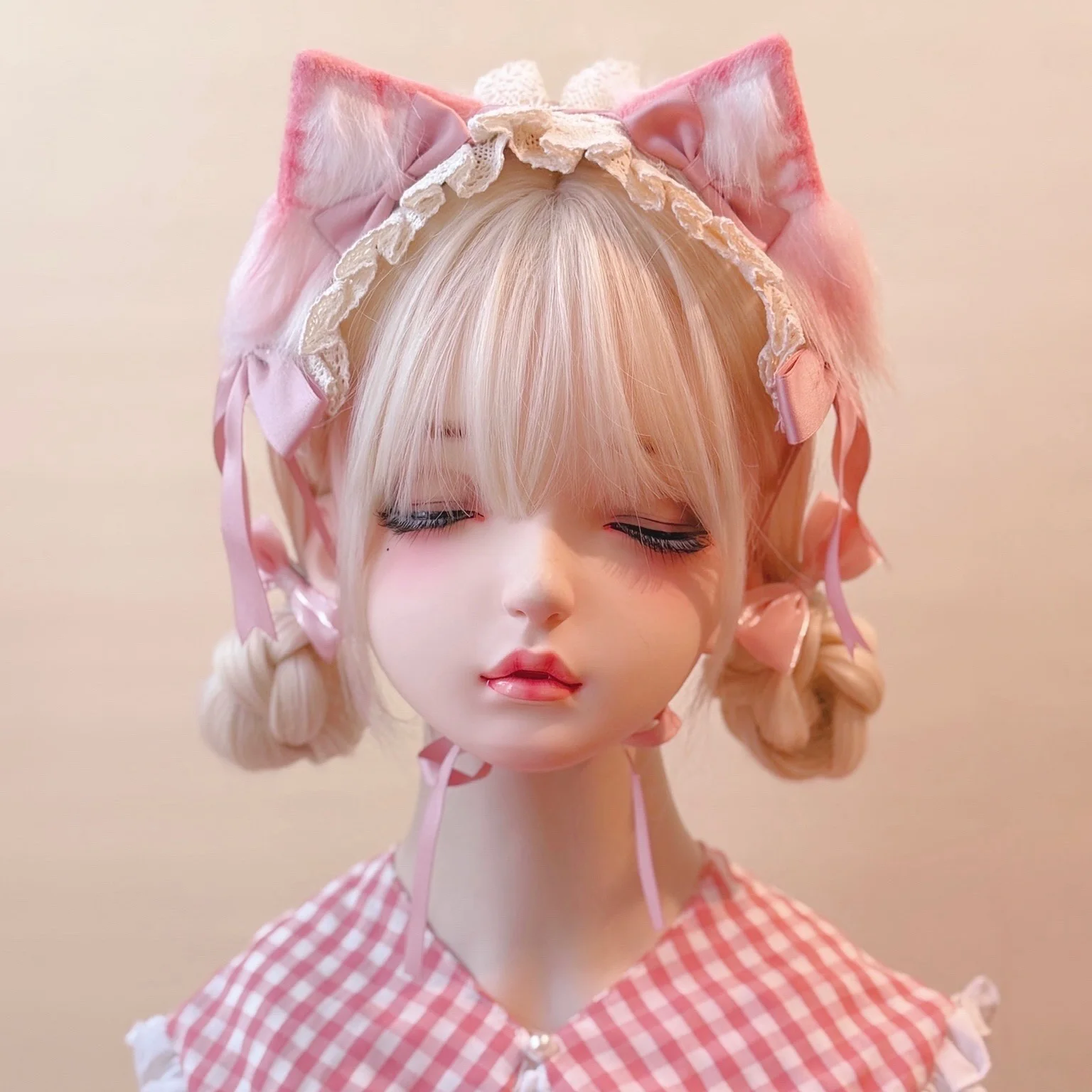 tiara-de-cabelo-artesanal-original-rosa-com-orelhas-de-gato-renda-e-fita-de-cetim-estilo-lolita-com-babados-acorio-de-c