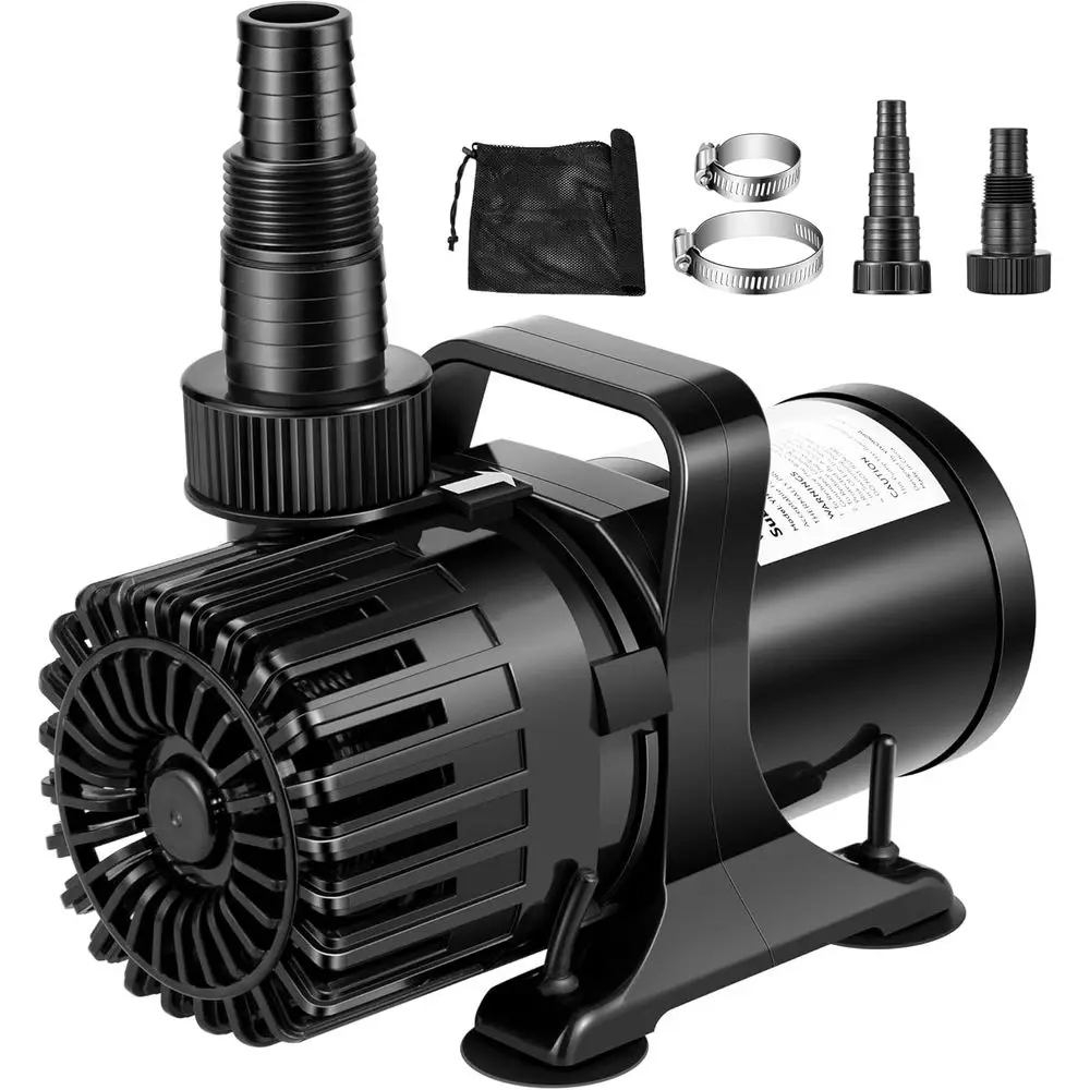 

120W 2700GPH Submersible Pump with 180° Rotatable Outlet for 15.1t Fish Tank or Pond