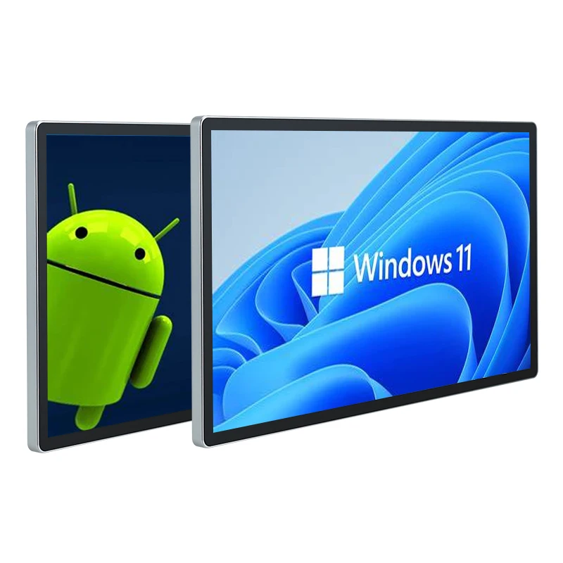 32 43 Inch Waterproof Wall Mounted Touchscreen All In One Pc Touch Screen Monitor