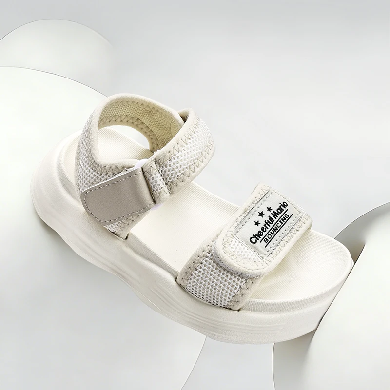 

Cheerful Mario Children's sandals for boys children's sports beach shoes small children's baby flip-flops