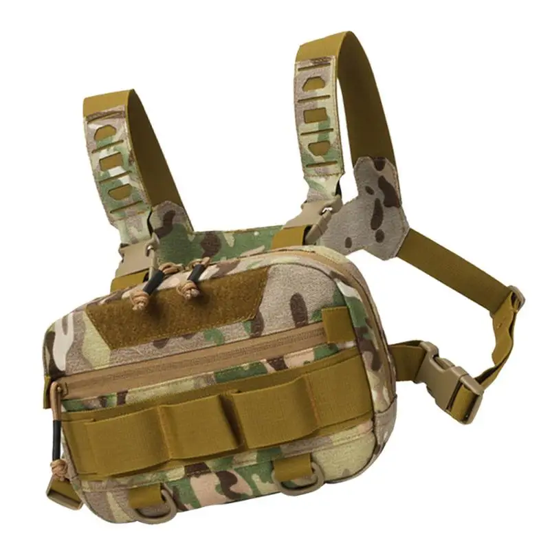 

Нагрудная сумка для мужчин, ткань Оксфорд, портативная нагрудная сумка для рыбалки, 20 л, большой сетчатый дышащий жилет с открытой спиной, многофункциональный рюкзак