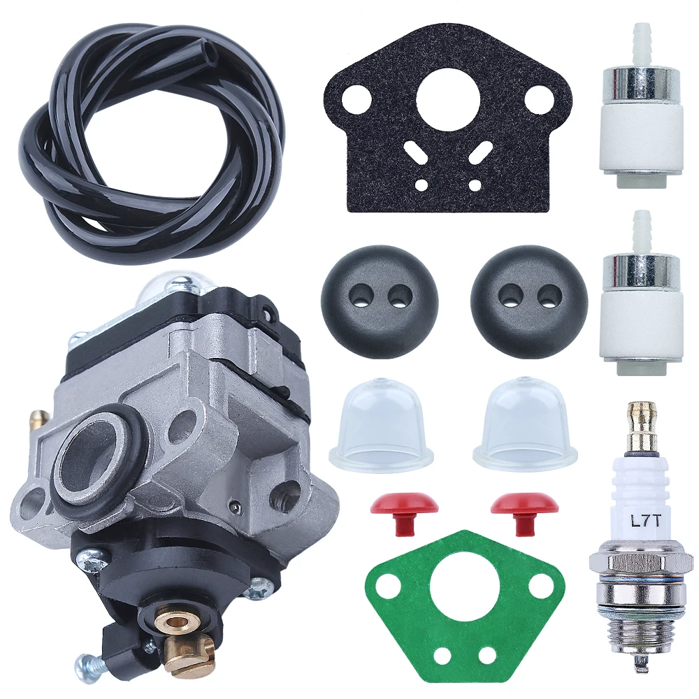 Carburetor Fuel Filter Line For Troy-Bilt TB144 TB26CO TB415CS TB465SS Gas Trimmer Replace For 753-1225 753-04296 753-05251