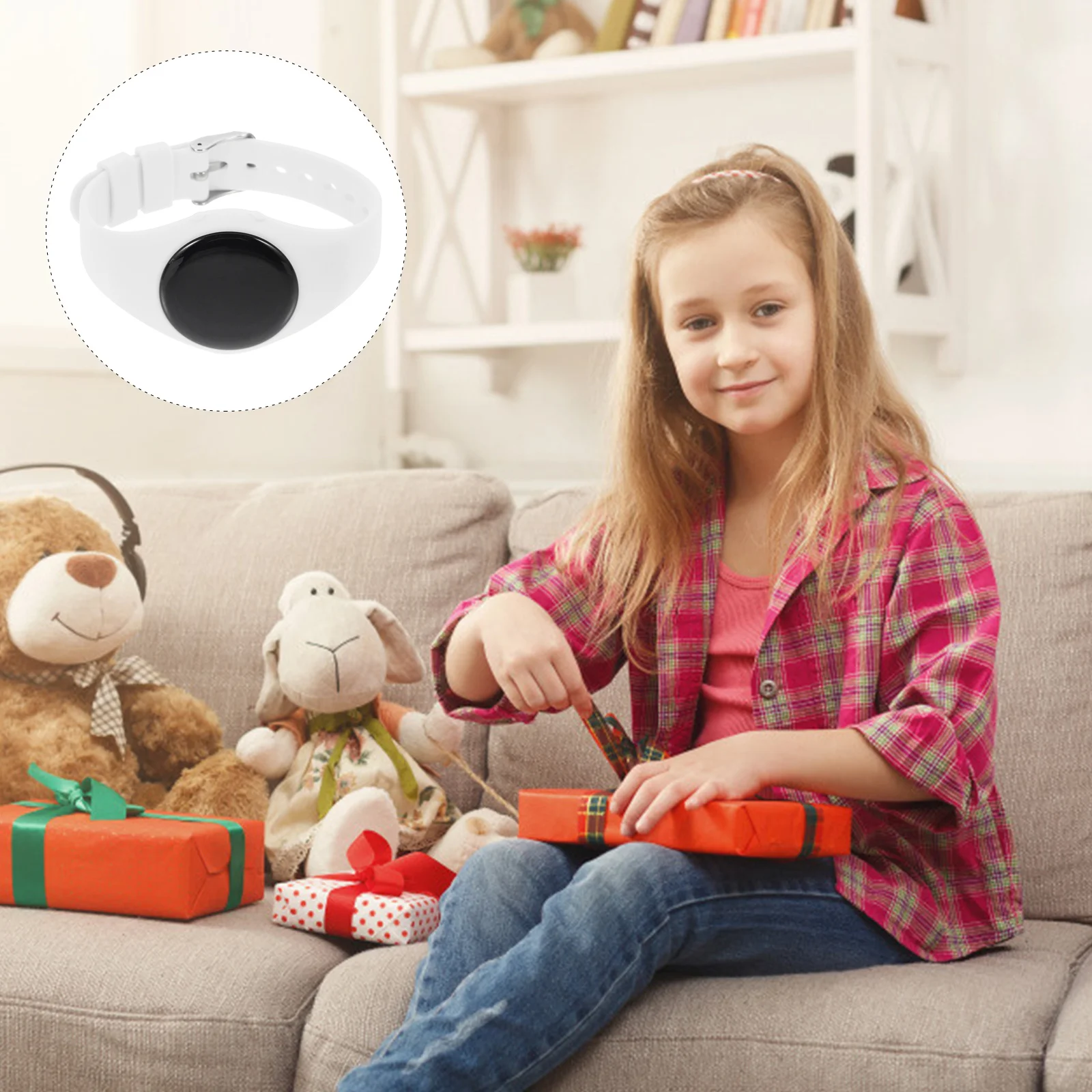 

1 pc Children Smartwatch Lightweight Durable Silicone Kids Waterproof Watch Multi Sports Mode Sleep Monitoring For