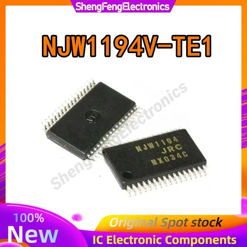 

5PCS NJW1194V-TE1 NJW1194 SSOP32 2CH Electronic Volume Controller New Original