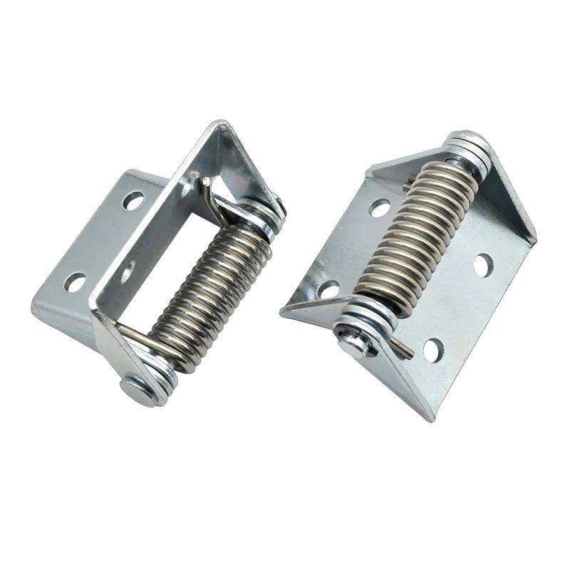 90 degree spring return hinge with 90 degree positioning automatic opening of distribution box cabinet door hinge